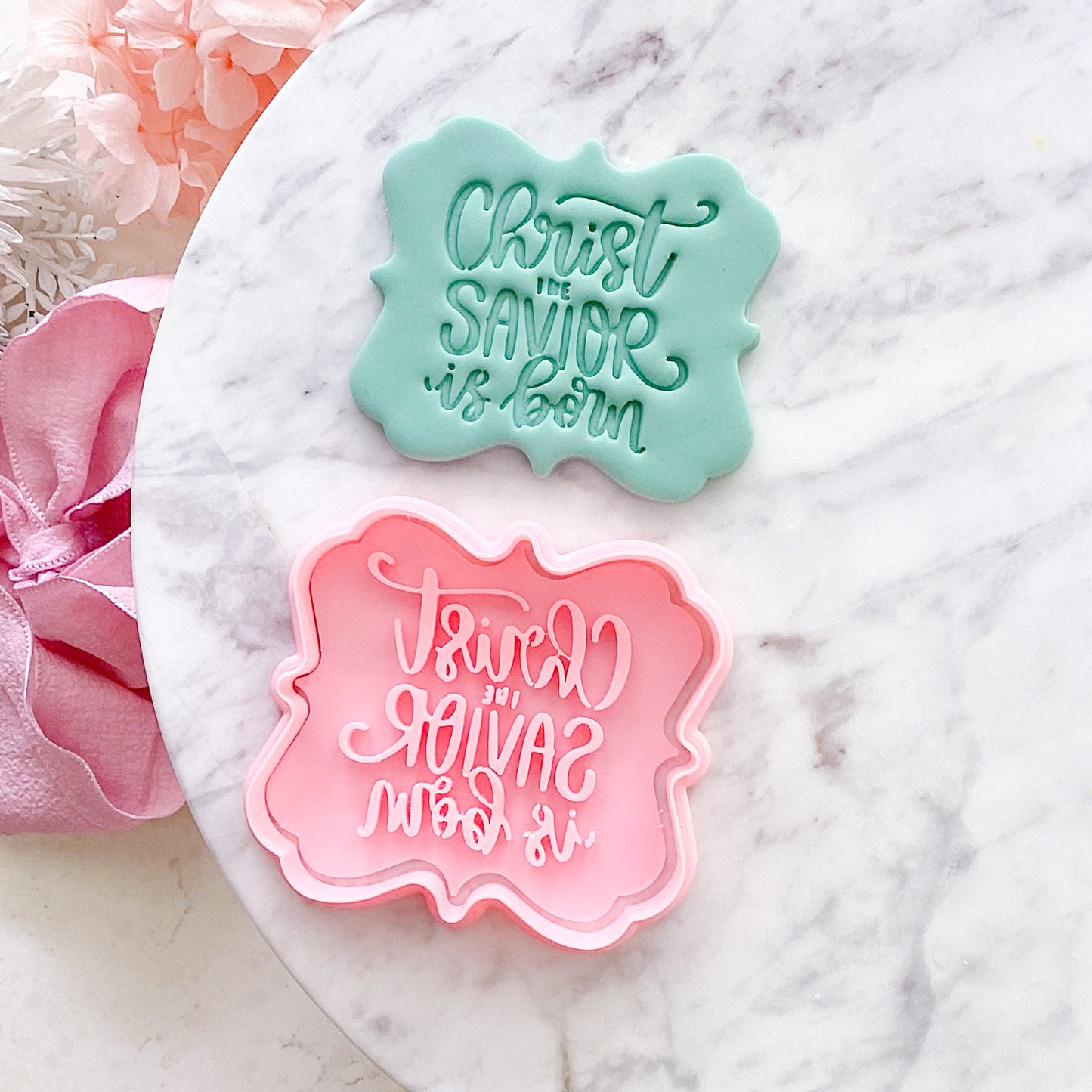 "Christ the Saviour is Born" - Cutter & Stamp Set