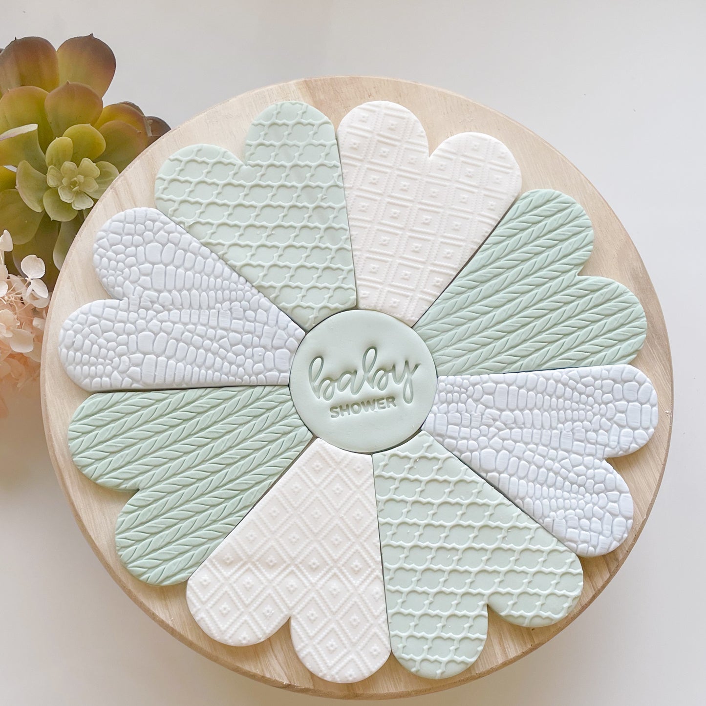 Flower #3 Cookie Platter (Choose Size)