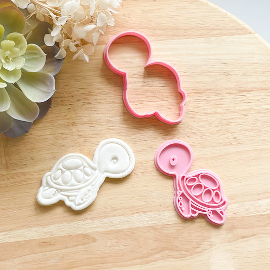 "Turtle" - Cookie Cutter & Stamp