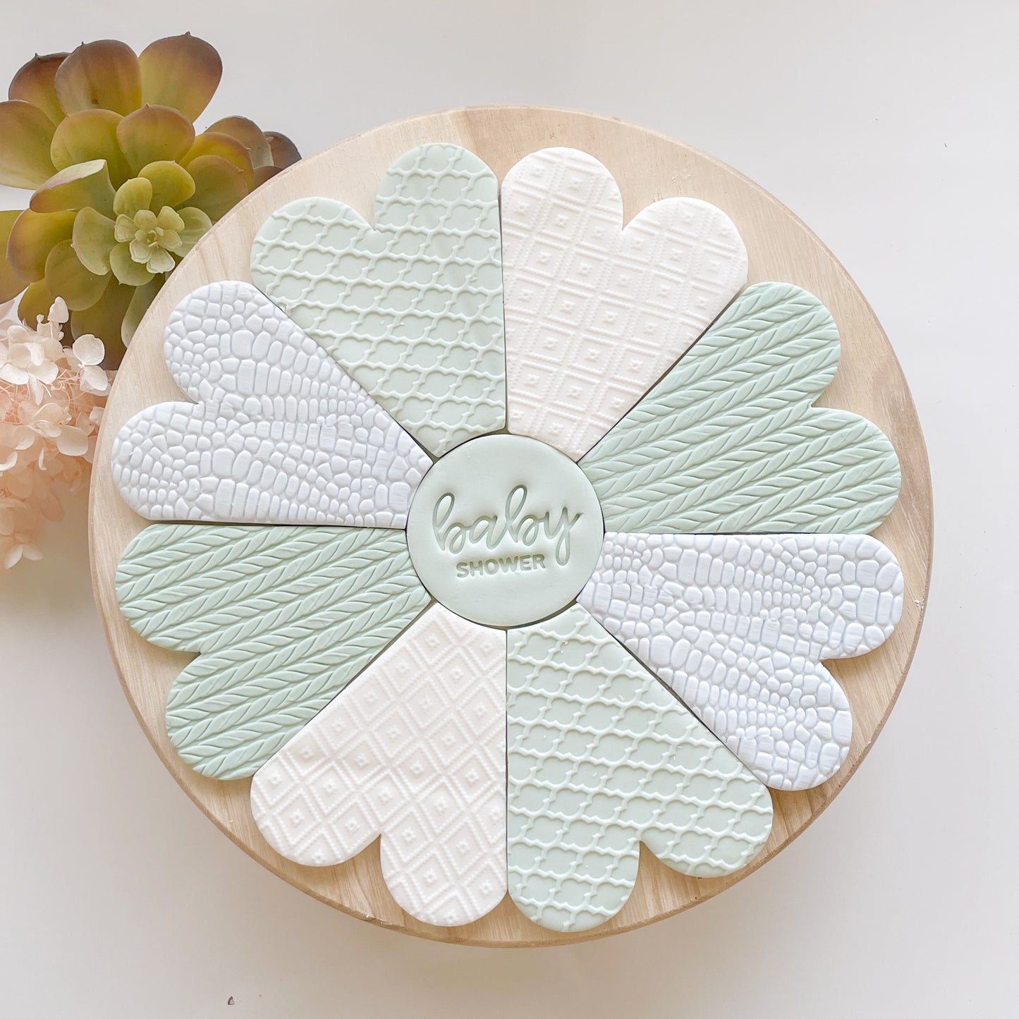 Flower #3 Cookie Platter (Choose Size)