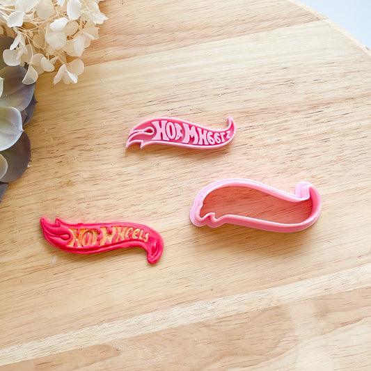 “Hot Wheels” - Cookie Cutter & Stamp