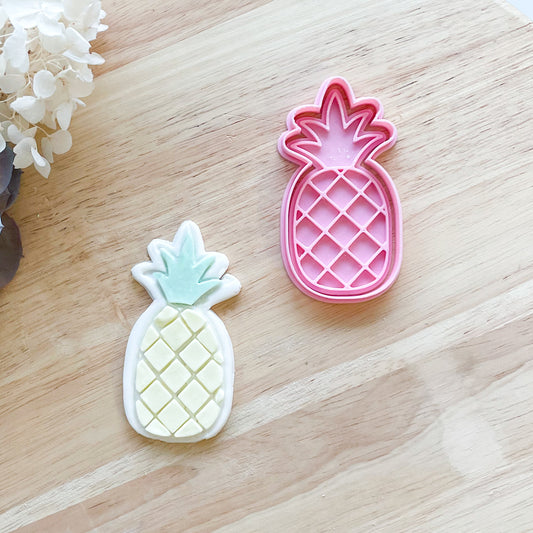 "Pineapple" - Cookie Cutter & Stamp