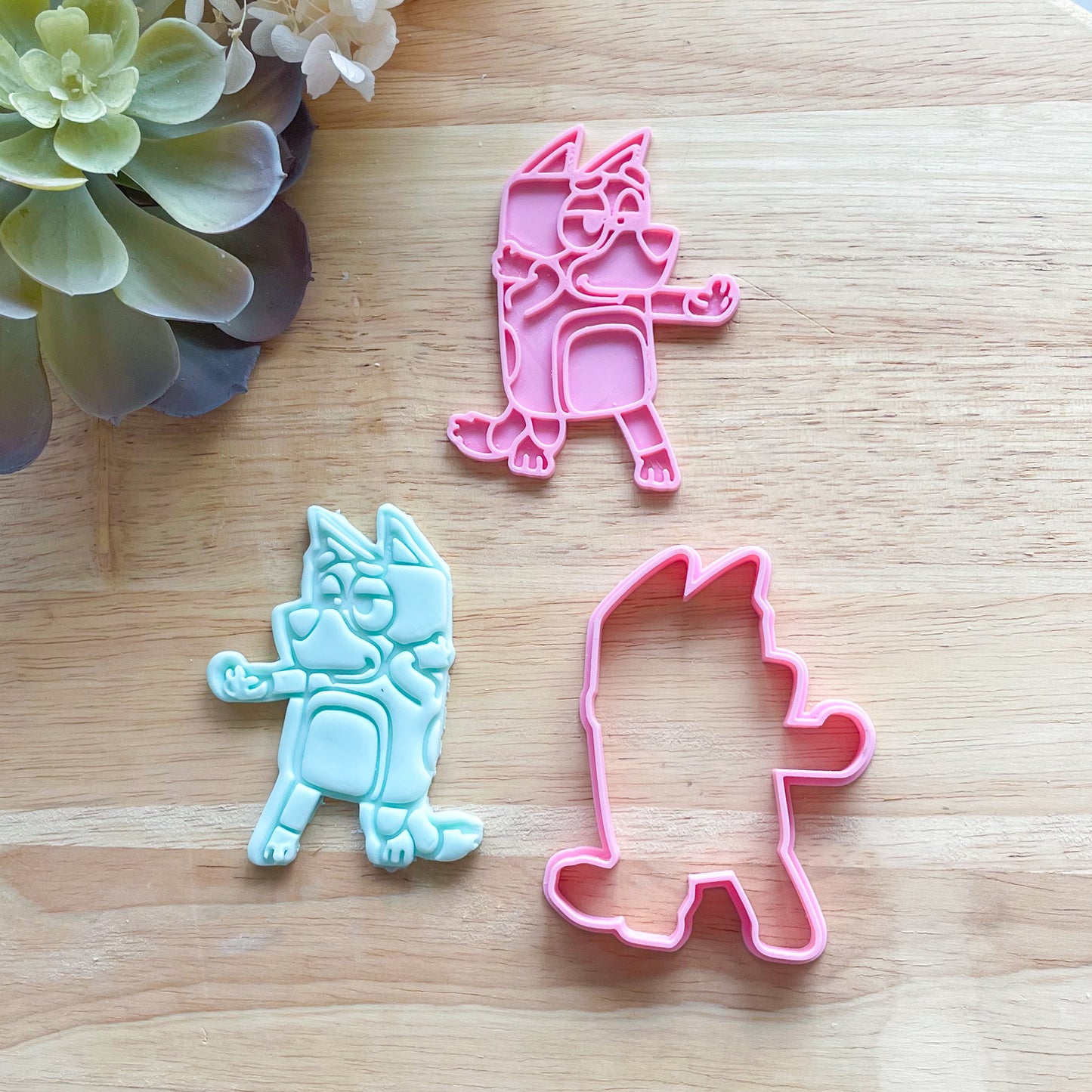 "Bluey Dad" - Cookie Cutter & Stamp