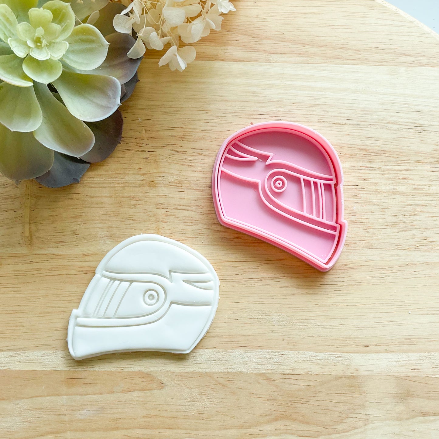 "Helmet" - Cookie Cutter & Stamp