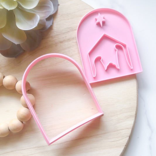 “Nativity" Cookie Cutter & Stamp