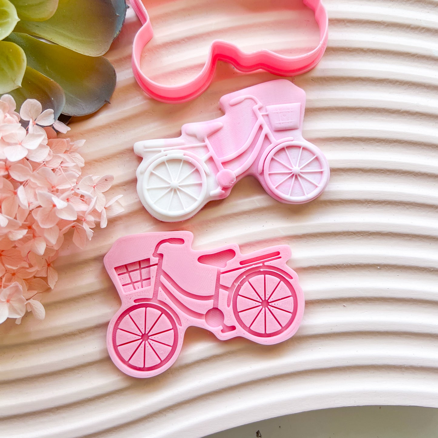 "Bicycle" - Cookie Cutter & Stamp