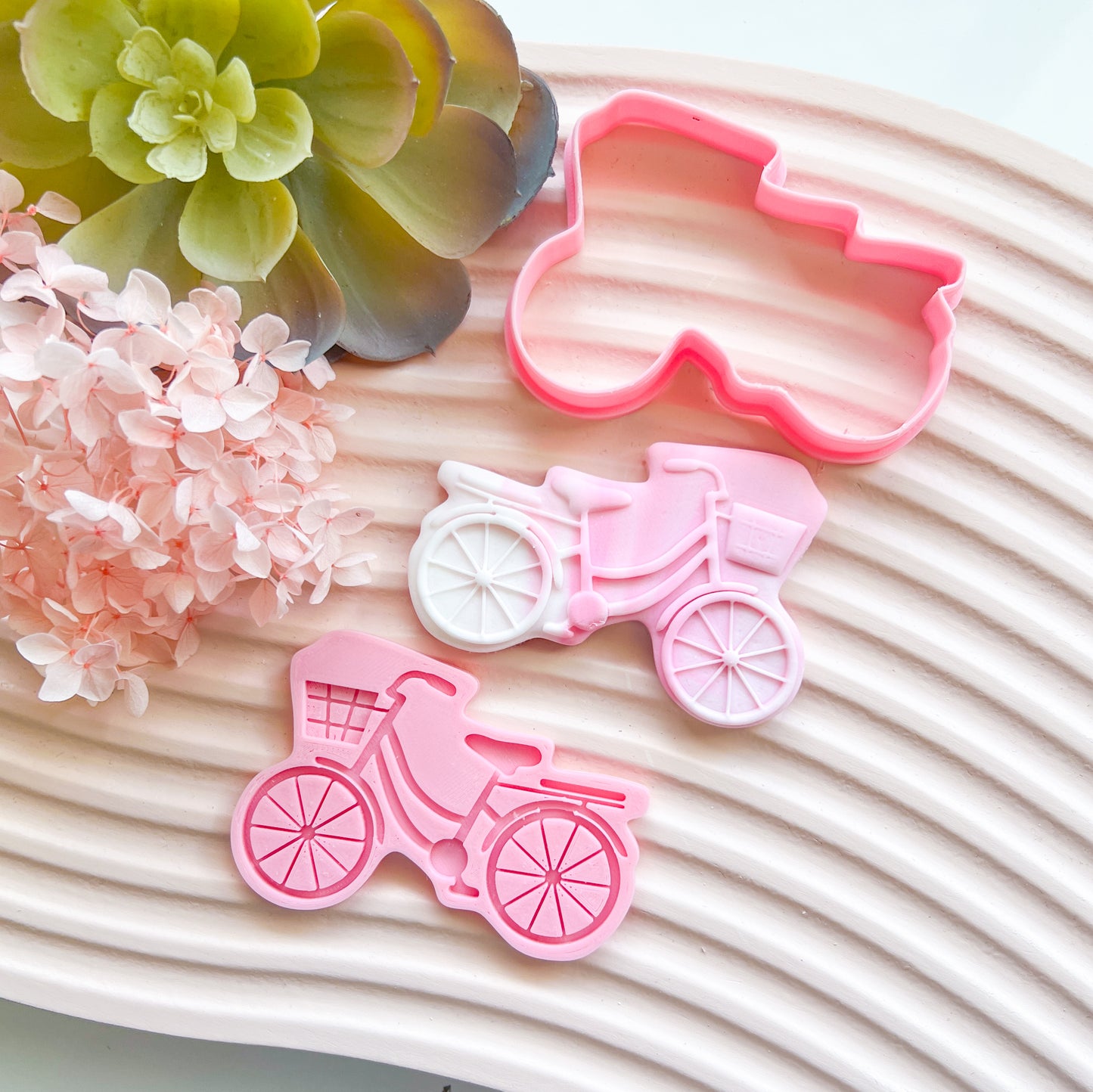 "Bicycle" - Cookie Cutter & Stamp