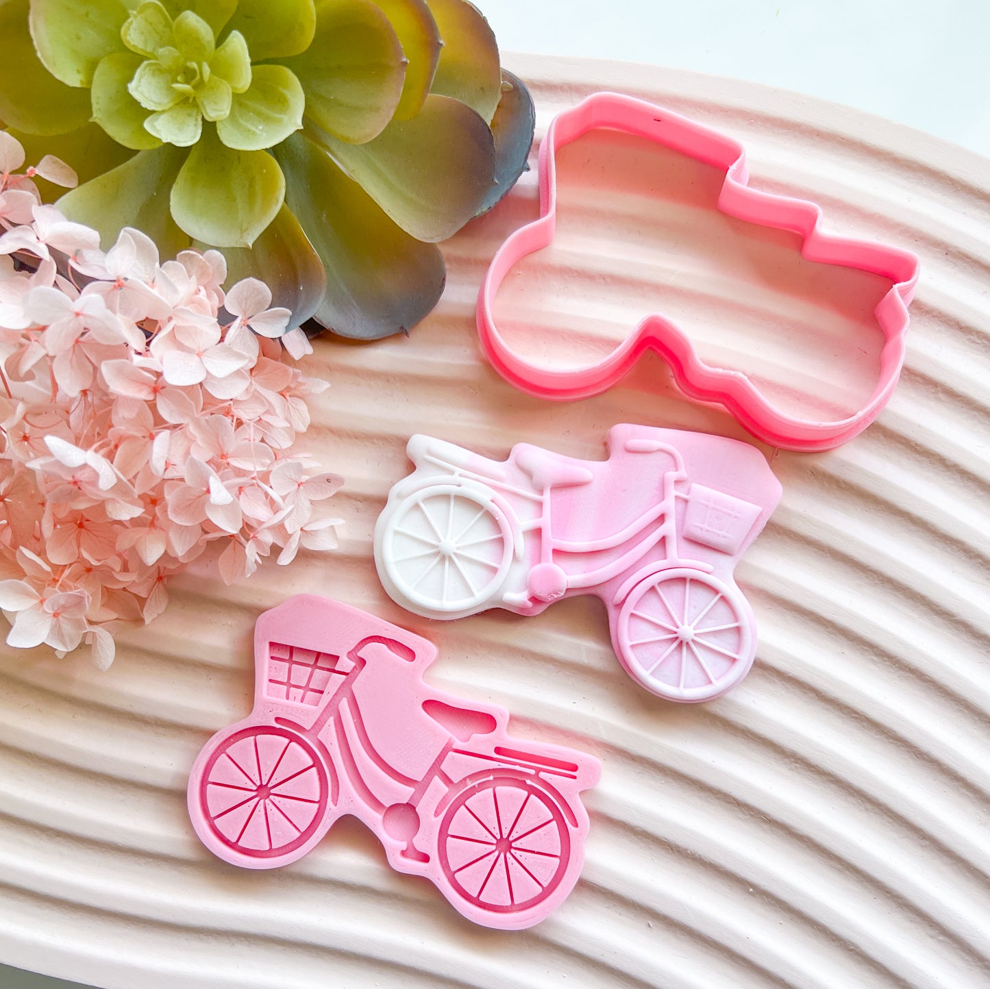 "Bicycle" - Cookie Cutter & Stamp