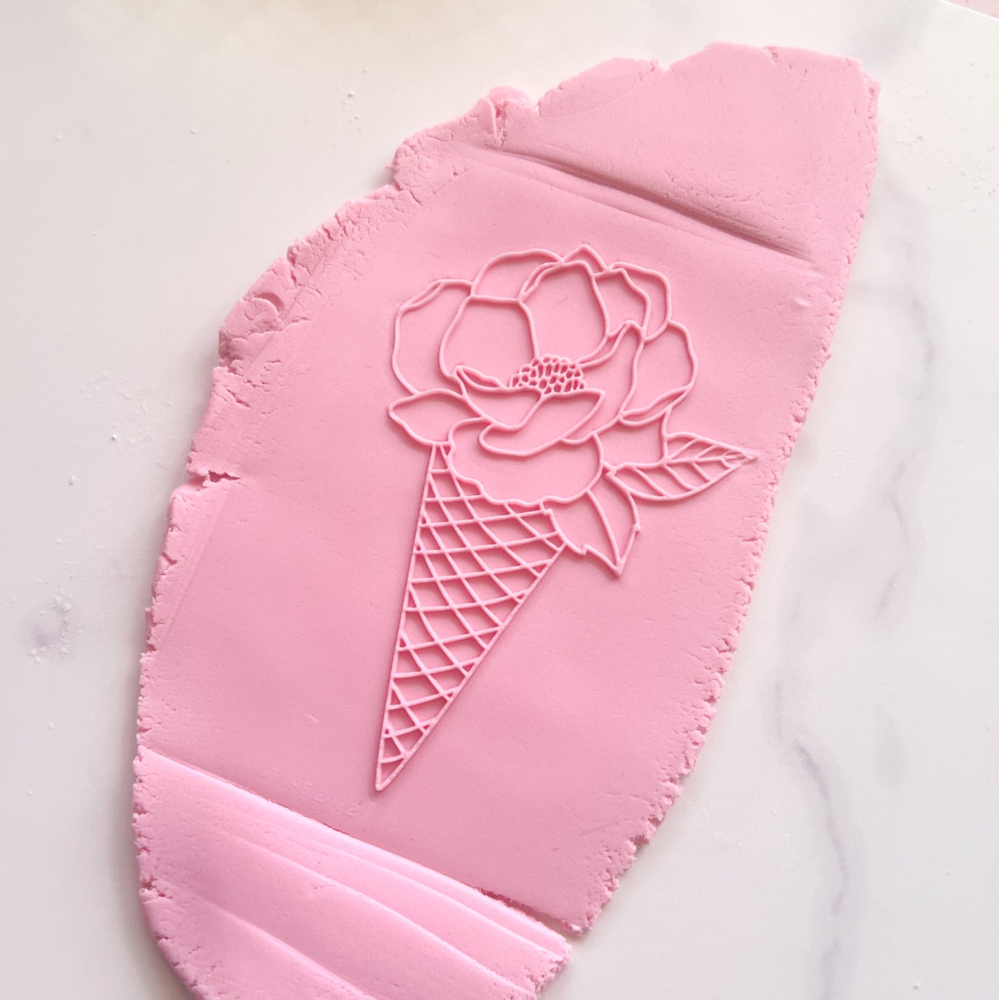 Floral Icecream - Stamp & Cutter Set