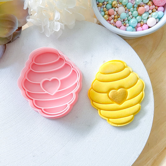 "Bee Hive" - Cookie Cutter & Stamp