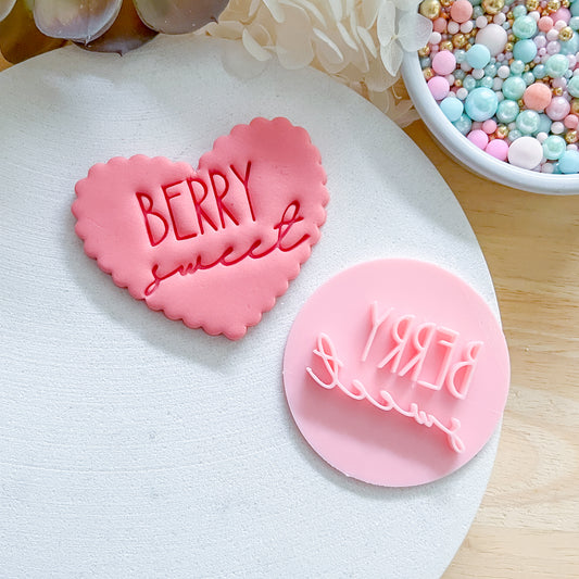 "Berry Sweet" Fondant Stamp