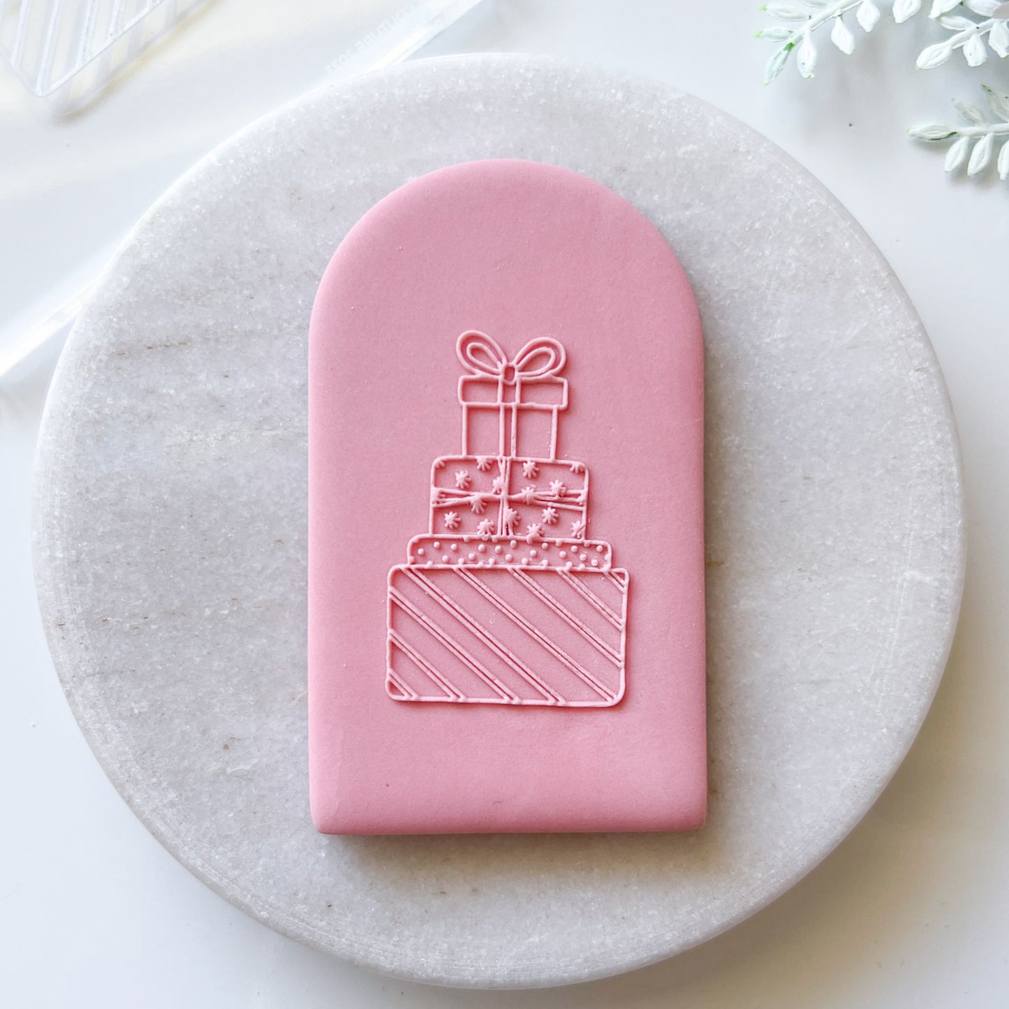 "Pressie Stack" Embossing Stamp