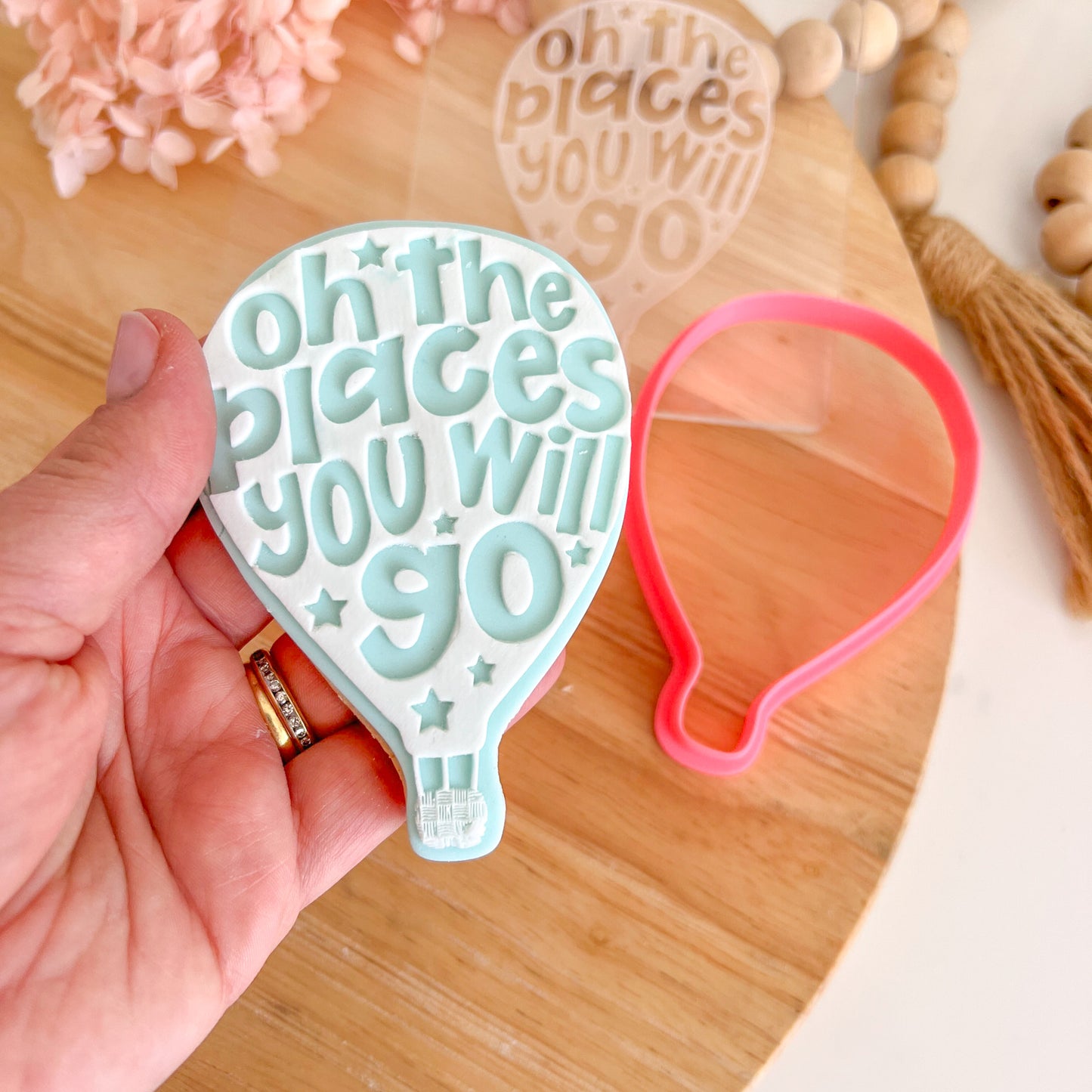 "Oh the Places You Will Go" Stamp & Cutter Set