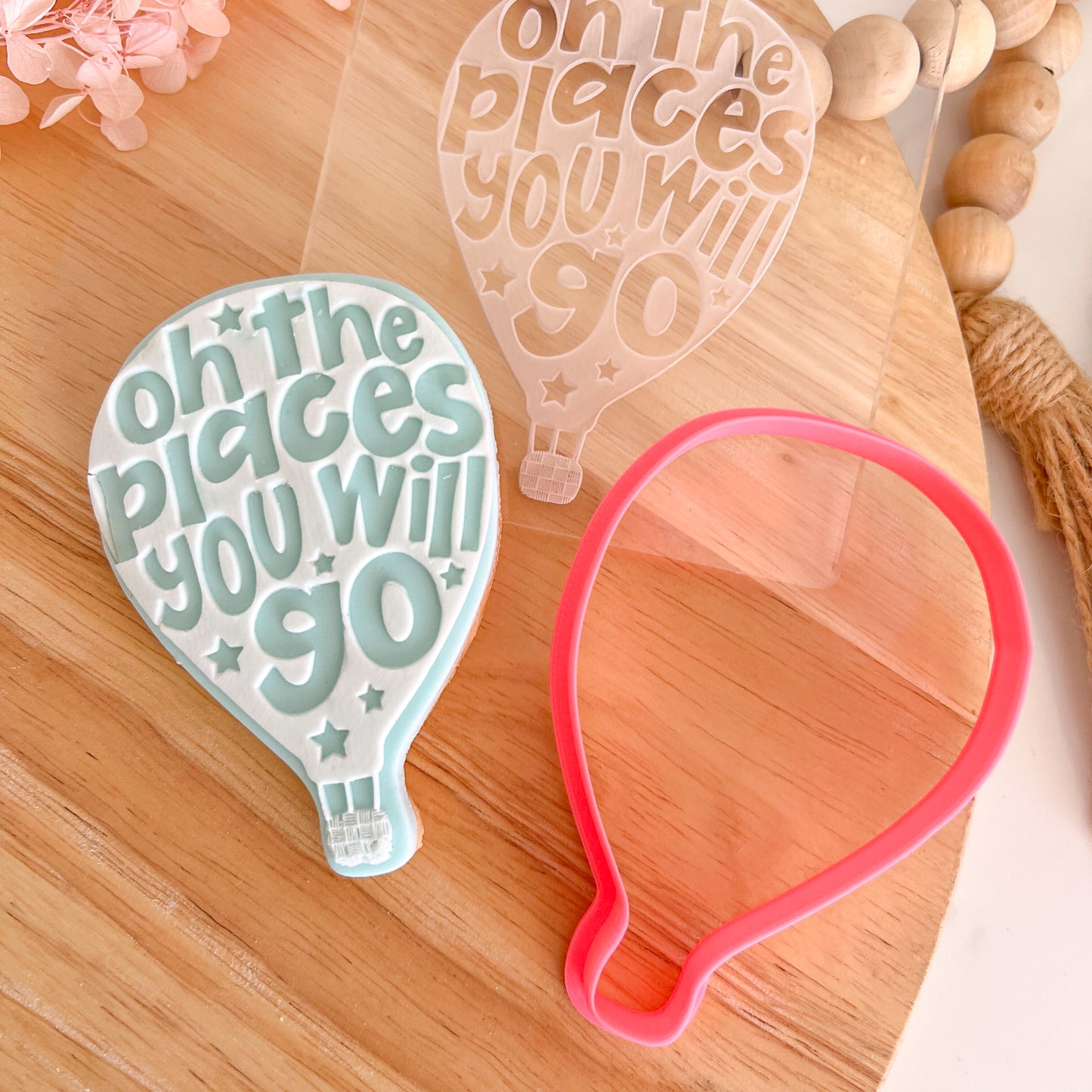 "Oh the Places You Will Go" Stamp & Cutter Set