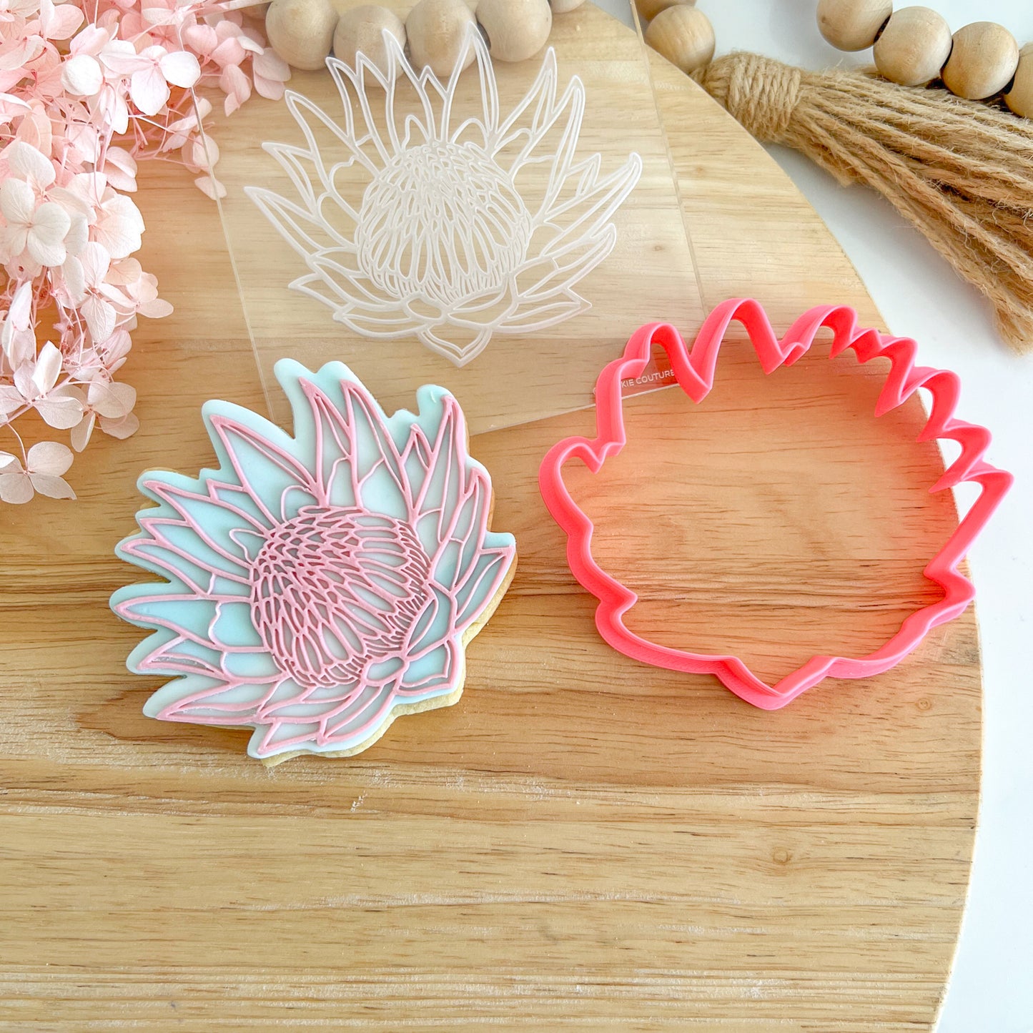 "Protea" Stamp & Cutter Set