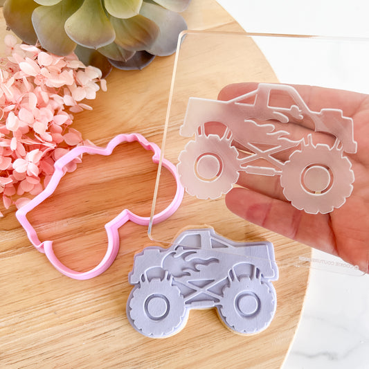 "Monster Truck" Stamp & Cutter Set