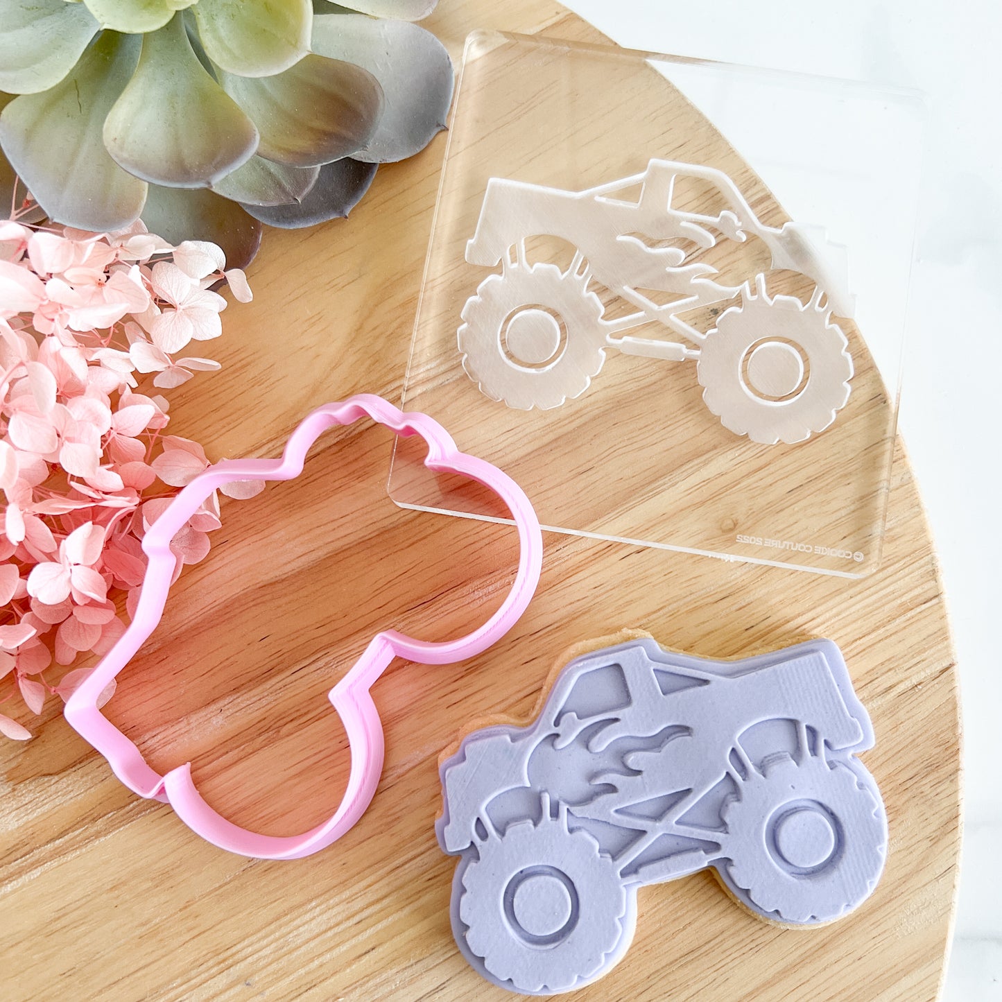 "Monster Truck" Stamp & Cutter Set