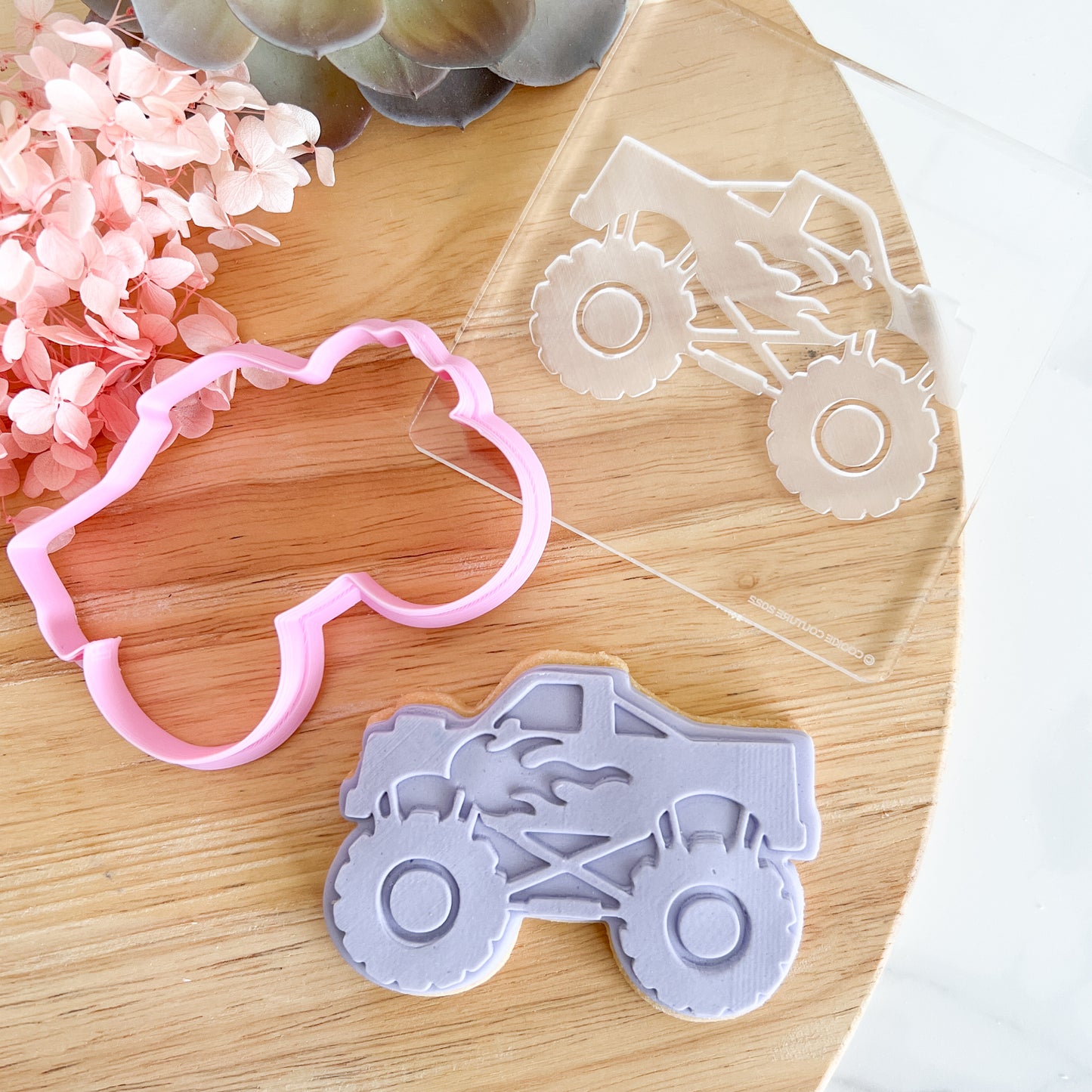 "Monster Truck" Stamp & Cutter Set