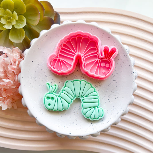 "Hungry Caterpillar" - Cookie Cutter & Stamp