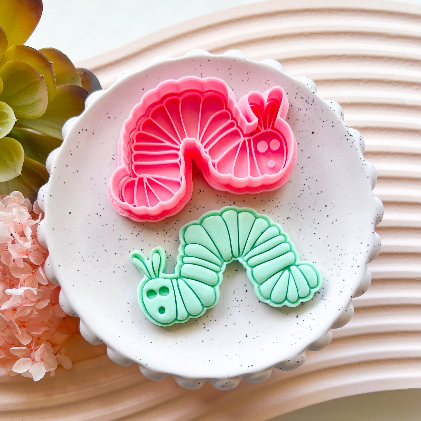 "Hungry Caterpillar" - Cookie Cutter & Stamp