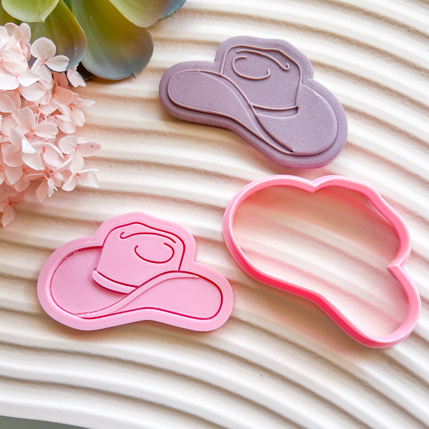 "Cowgirl Hat" - Cookie Cutter & Stamp (Copy)