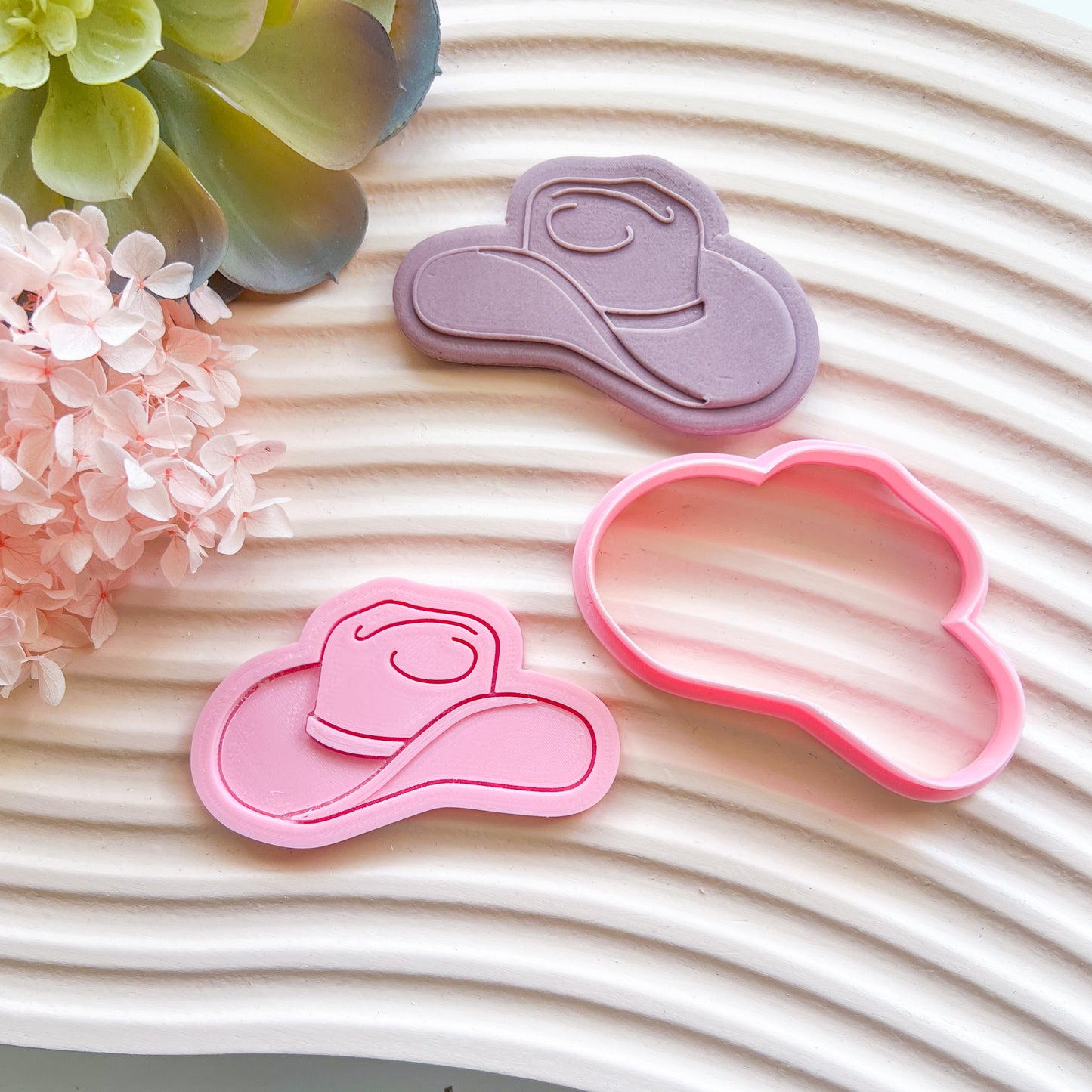 "Cowgirl Hat" - Cookie Cutter & Stamp (Copy)