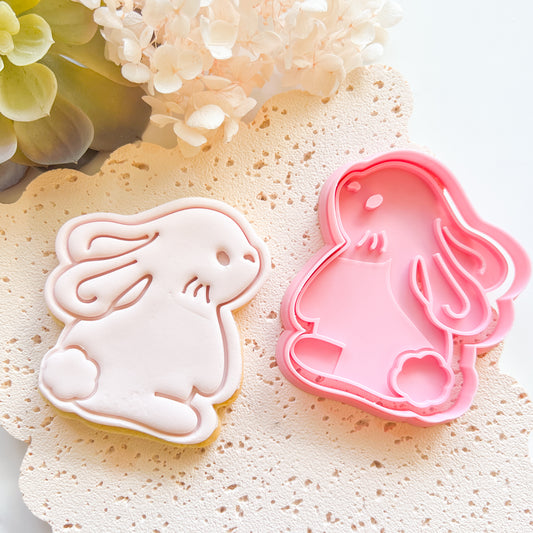 "Sweet Bunny" - Cookie Cutter & Stamp