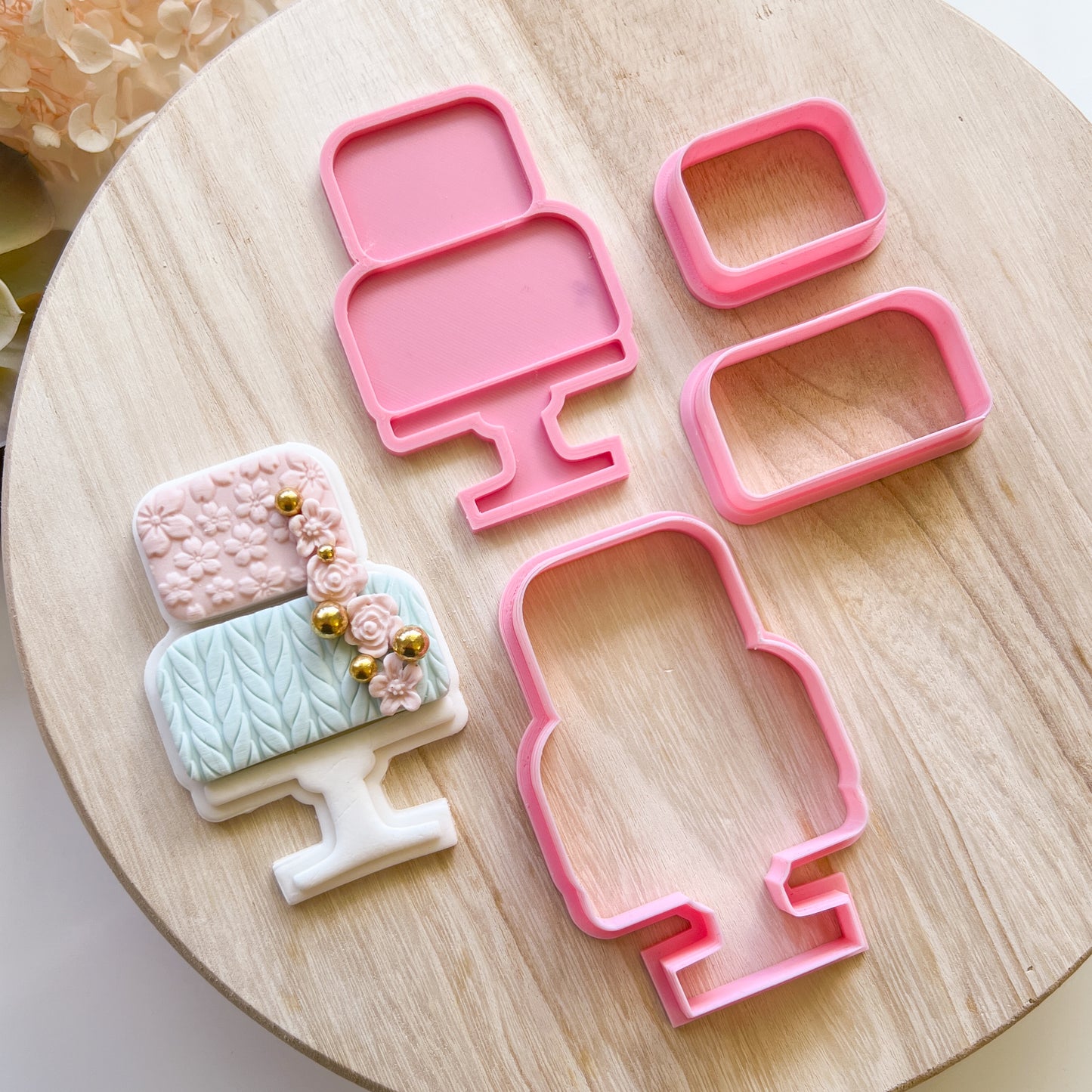 "Tiered Cake" - Cookie Cutter & Stamp