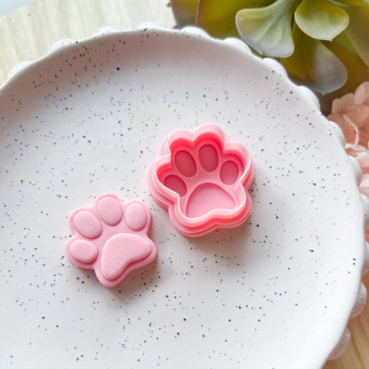 "Paw Print" Fondant Minis