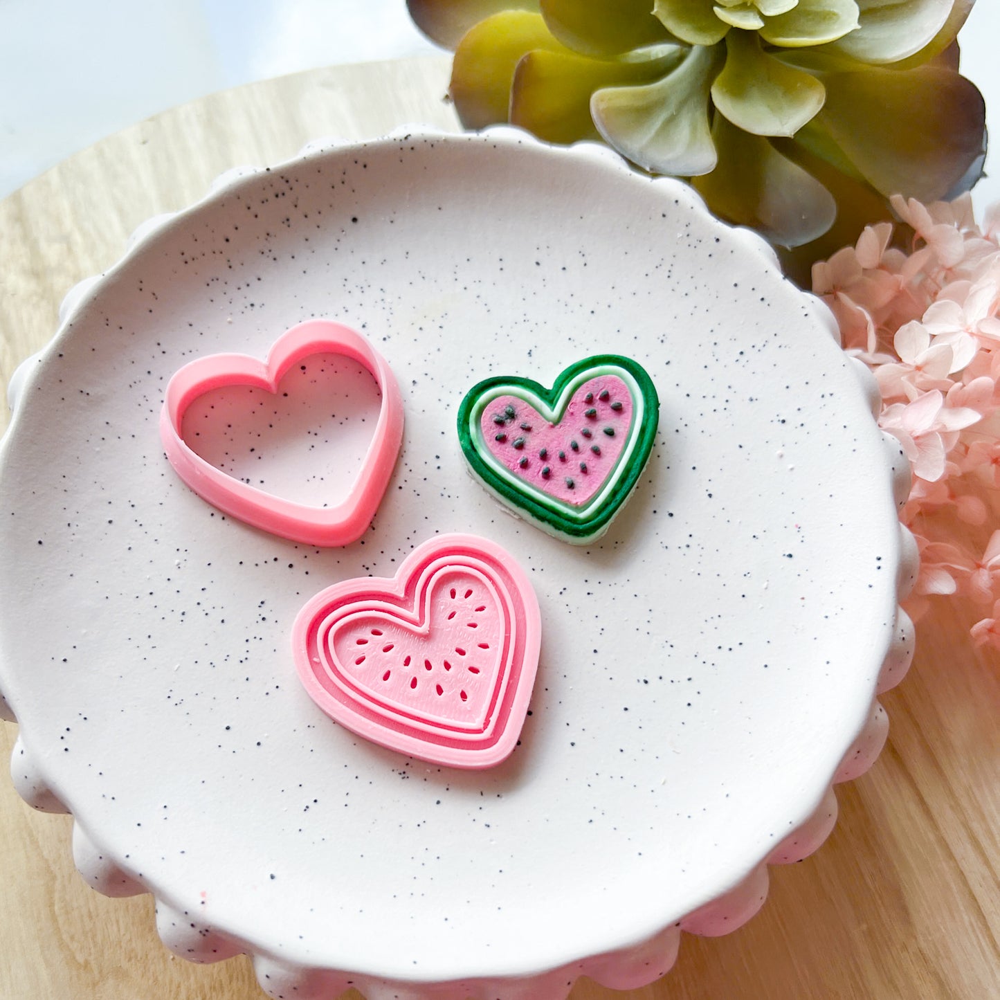 "Melon Heart" Fondant Mini