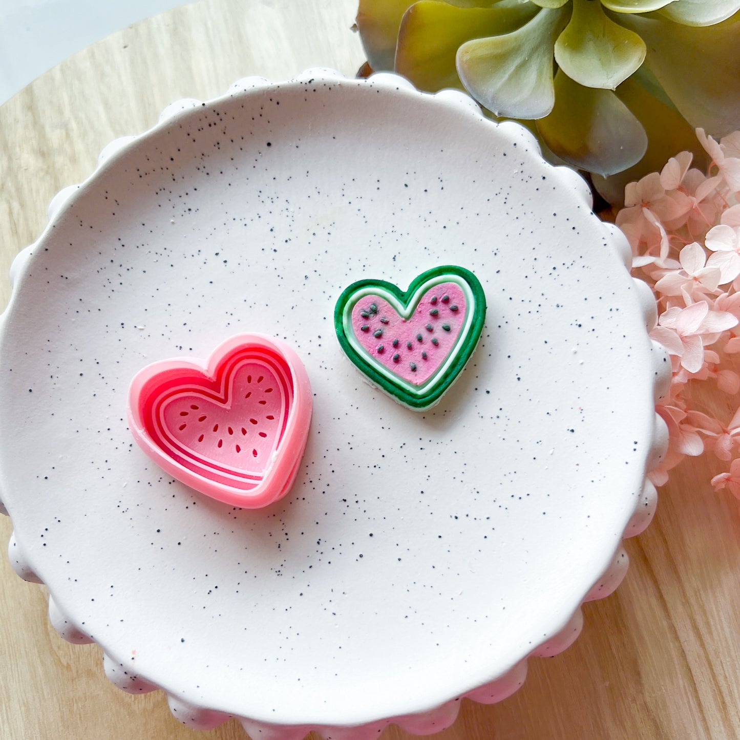 "Melon Heart" Fondant Mini