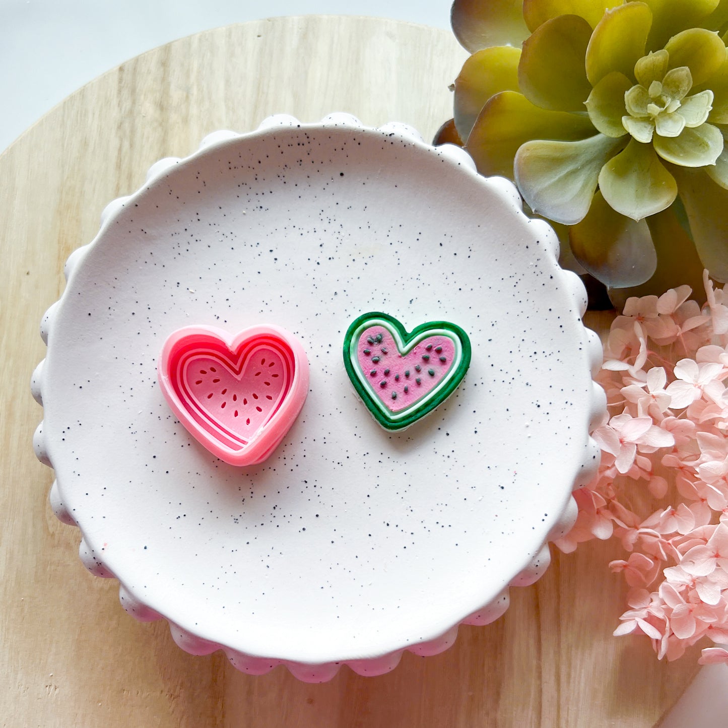 "Melon Heart" Fondant Mini