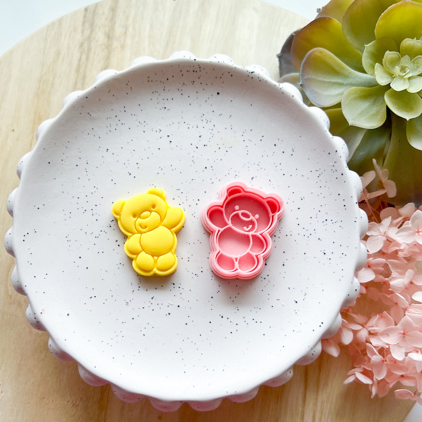 "Happy Bear" Fondant Mini