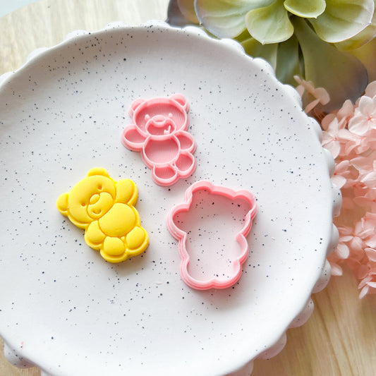 "Happy Bear" Fondant Mini