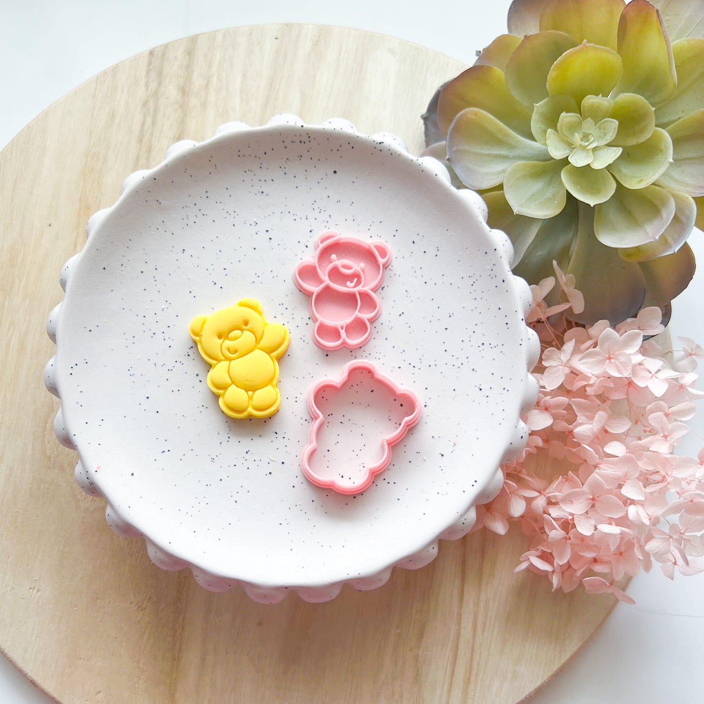 "Happy Bear" Fondant Mini