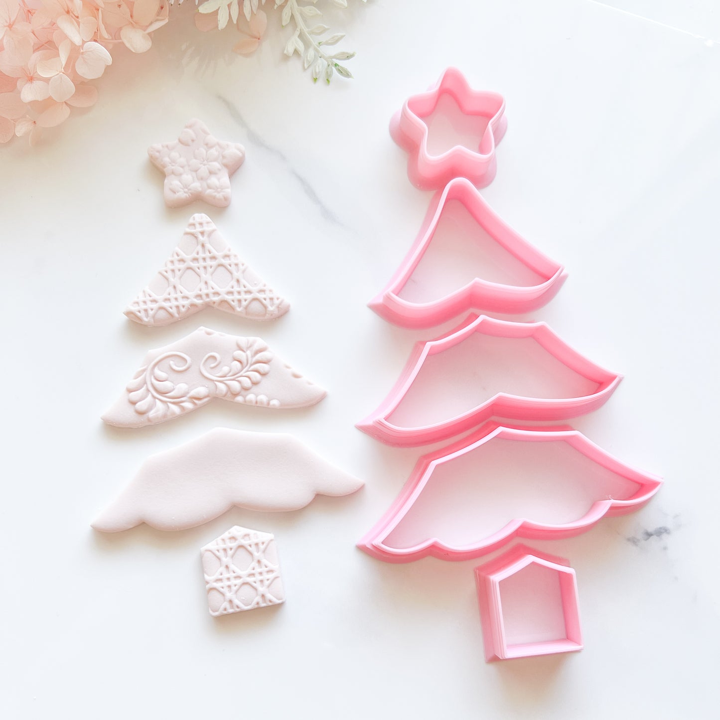 Yule Tree - Cookie Cutter Set (5 pc)