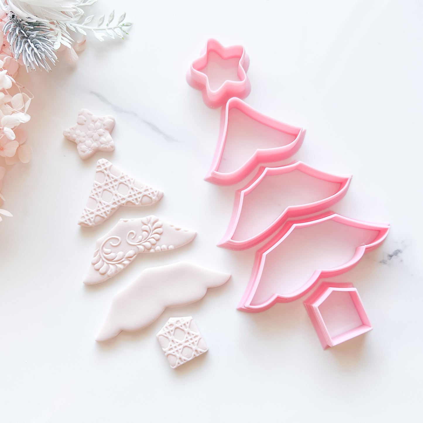 Yule Tree - Cookie Cutter Set (5 pc)