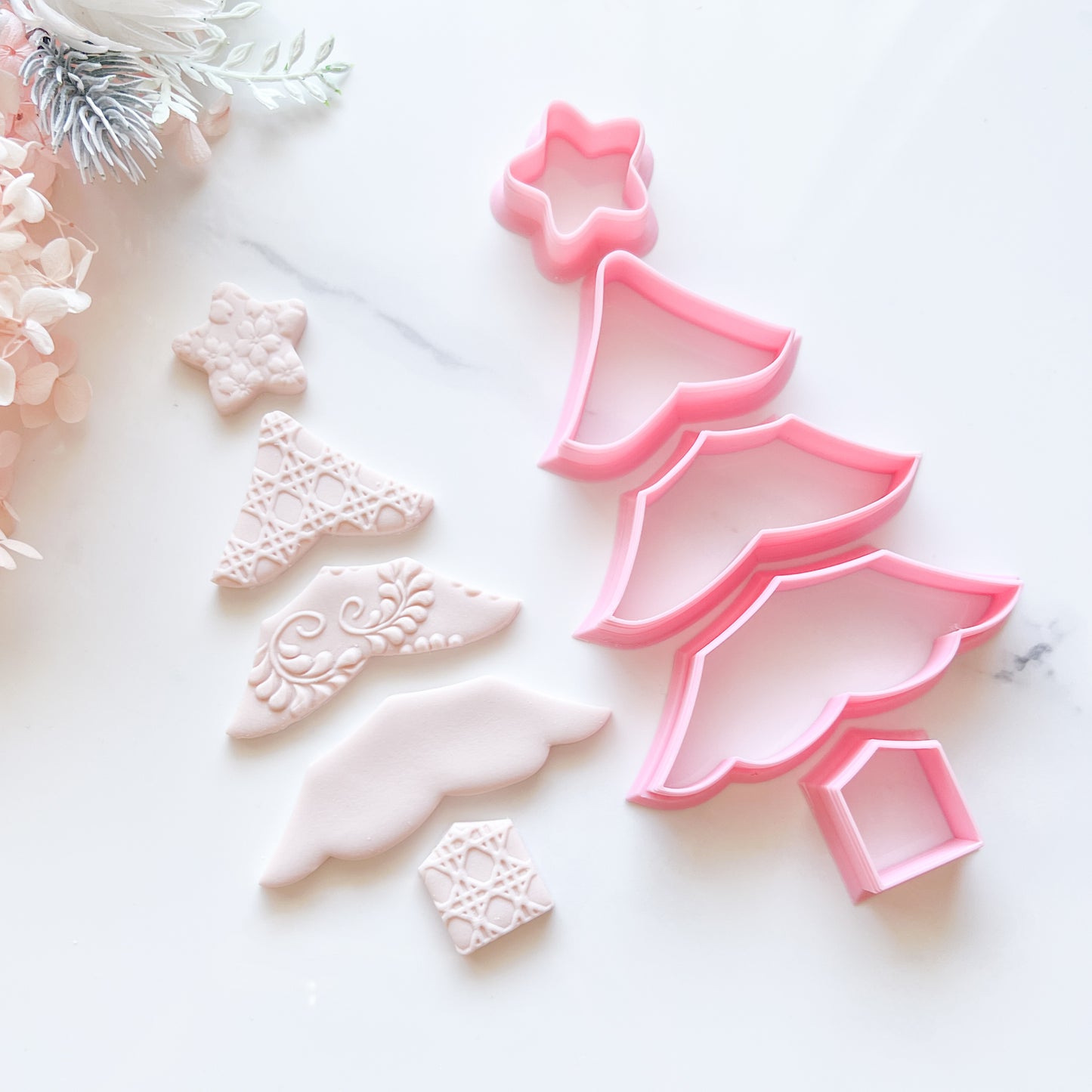 Yule Tree - Cookie Cutter Set (5 pc)