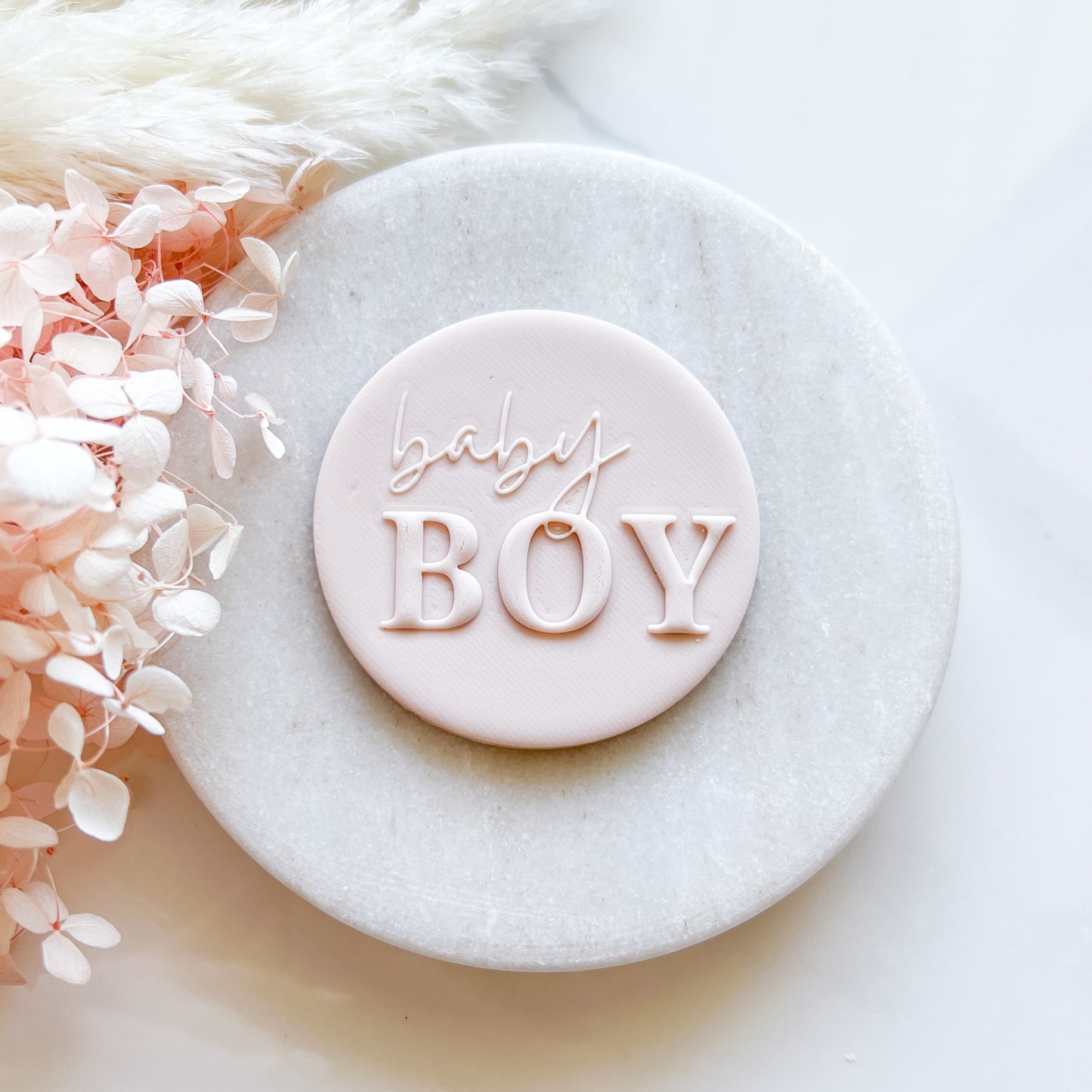 "Baby Boy" - Embossing Stamp LAST ONE!