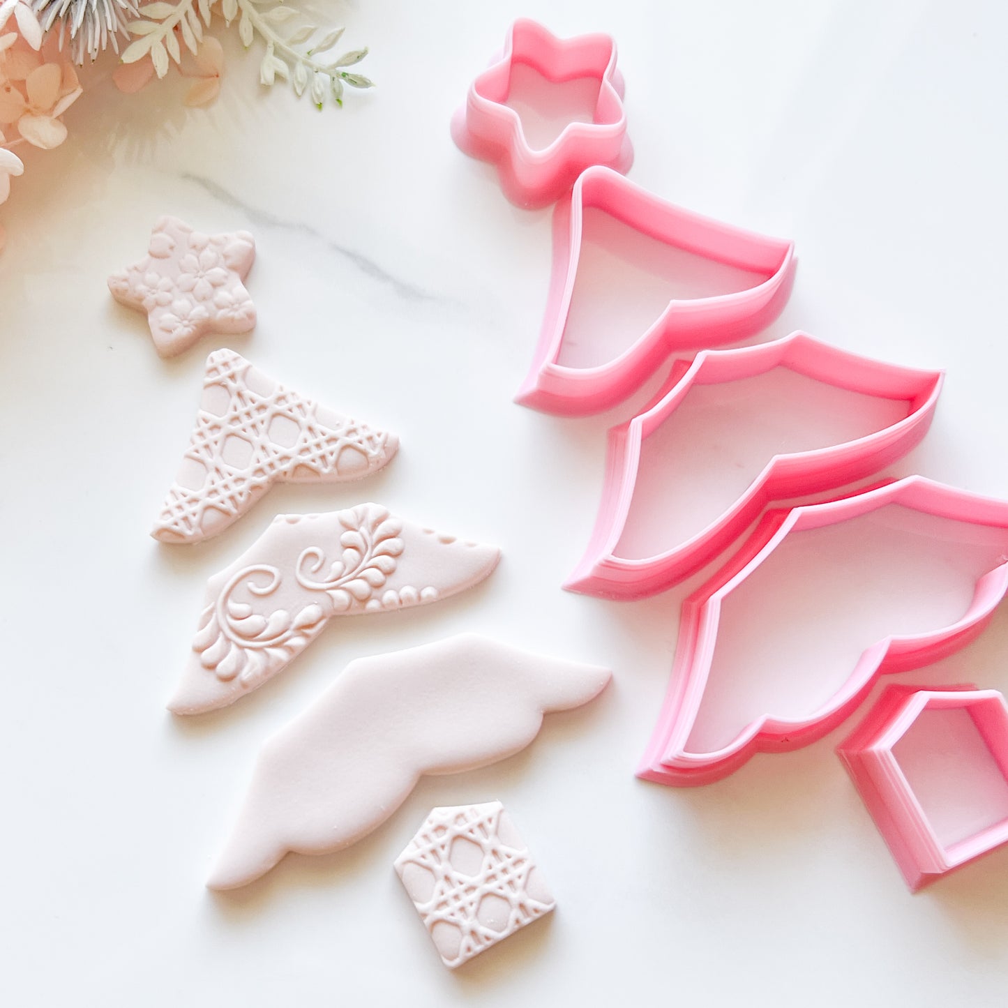 Yule Tree - Cookie Cutter Set (5 pc)