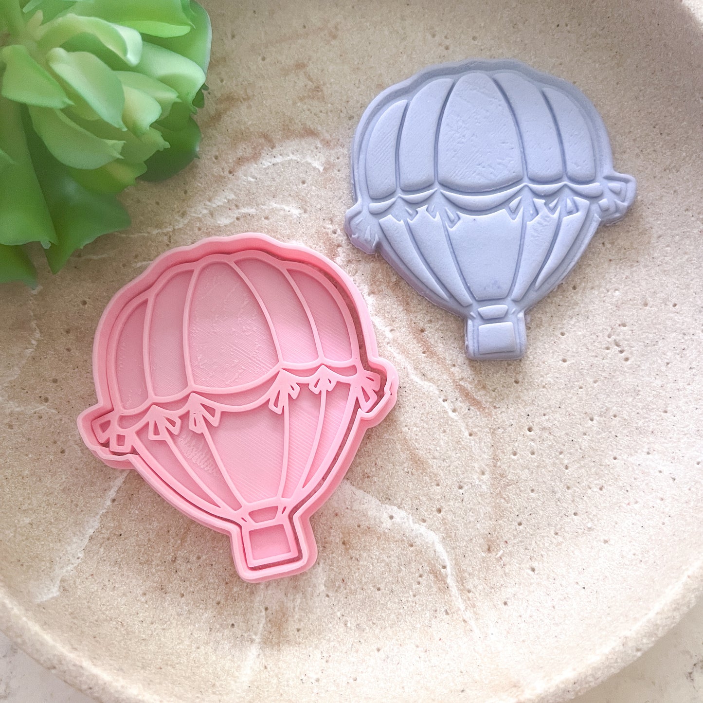 "Hot Air Balloon #2" - Cookie Cutter & Stamp