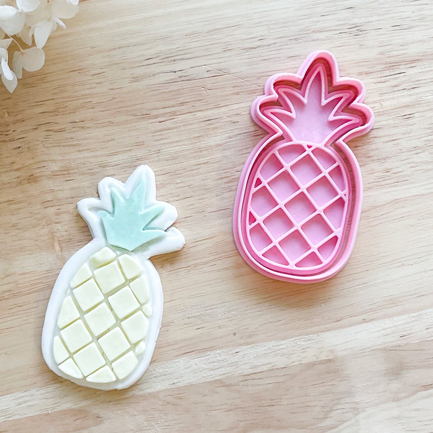 "Pineapple" - Cookie Cutter & Stamp