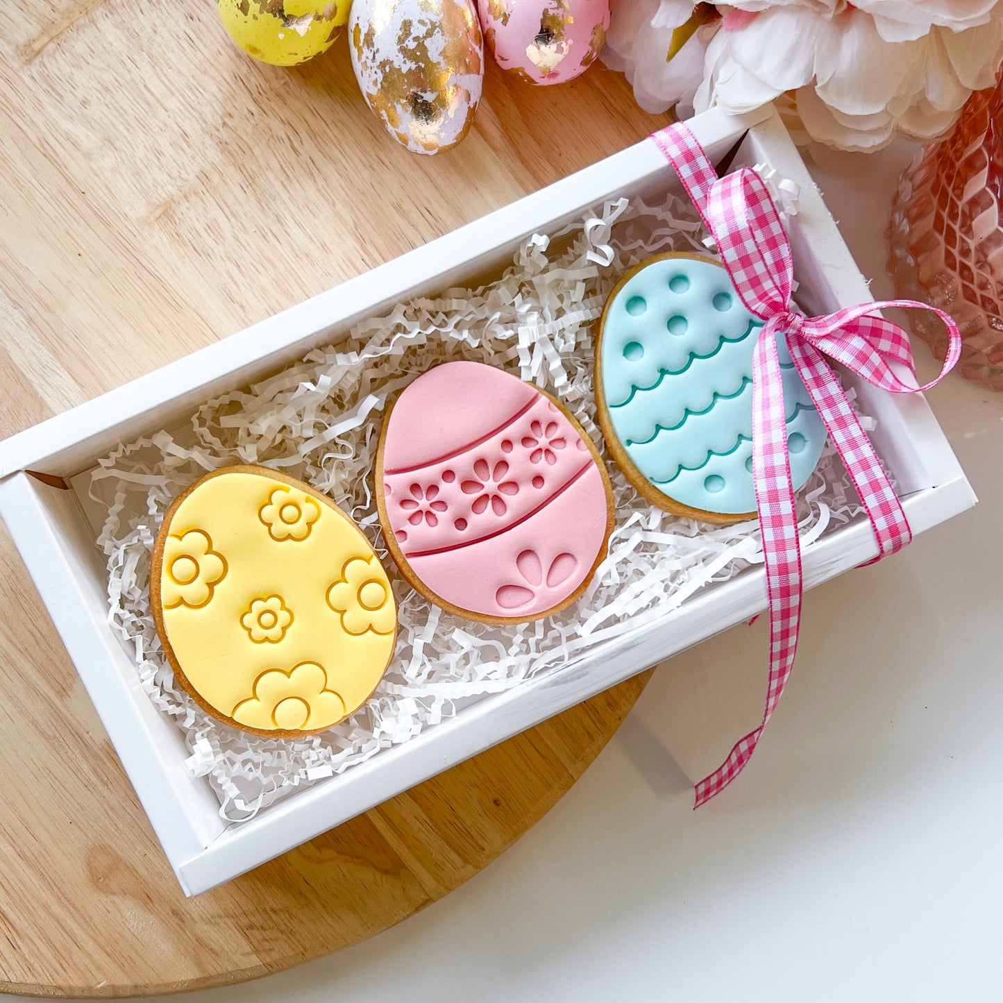 "Easter Egg Set" - Cutter & Stamp (4pc)