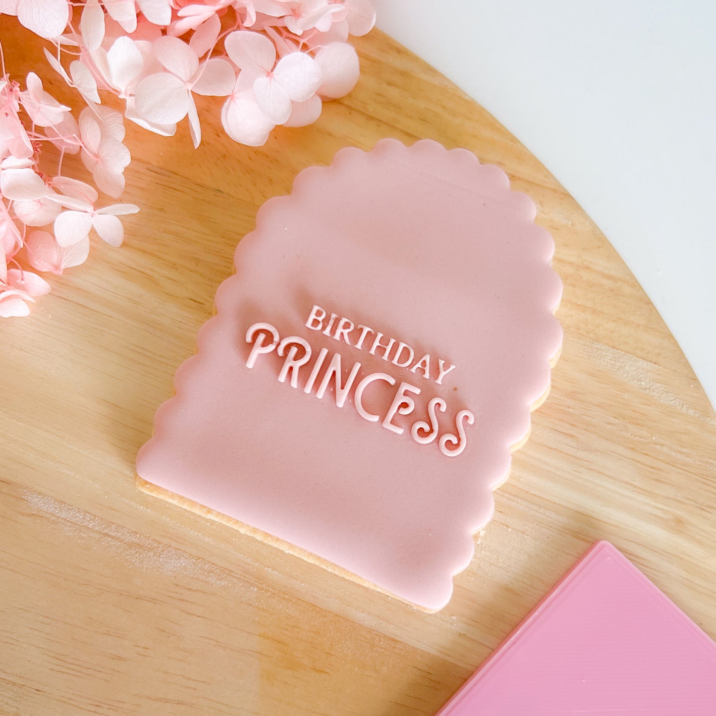 "Birthday Princess" - Embossing Stamp