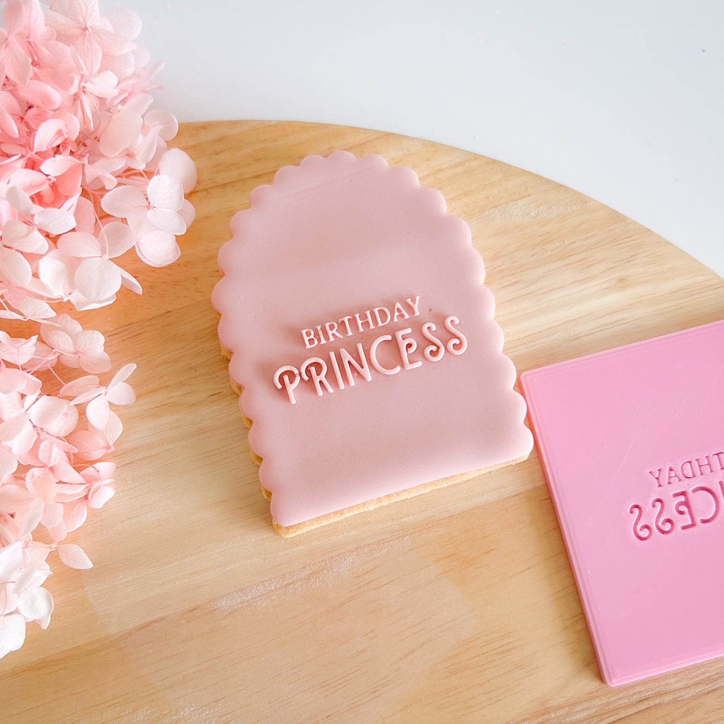 "Birthday Princess" - Embossing Stamp