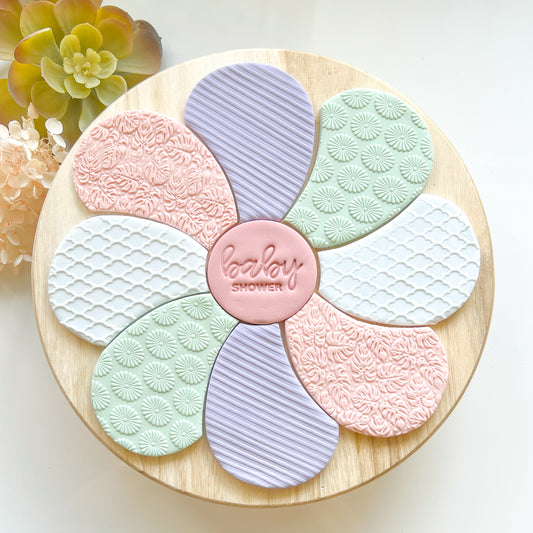 Flower #2 Cookie Platter (Choose Size)