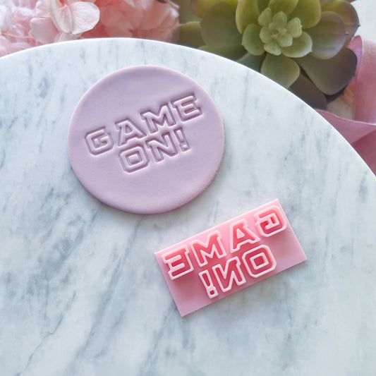 "Game On" Stamp