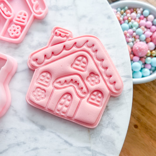 "Gingerbread House" Cookie Cutter & Stamp