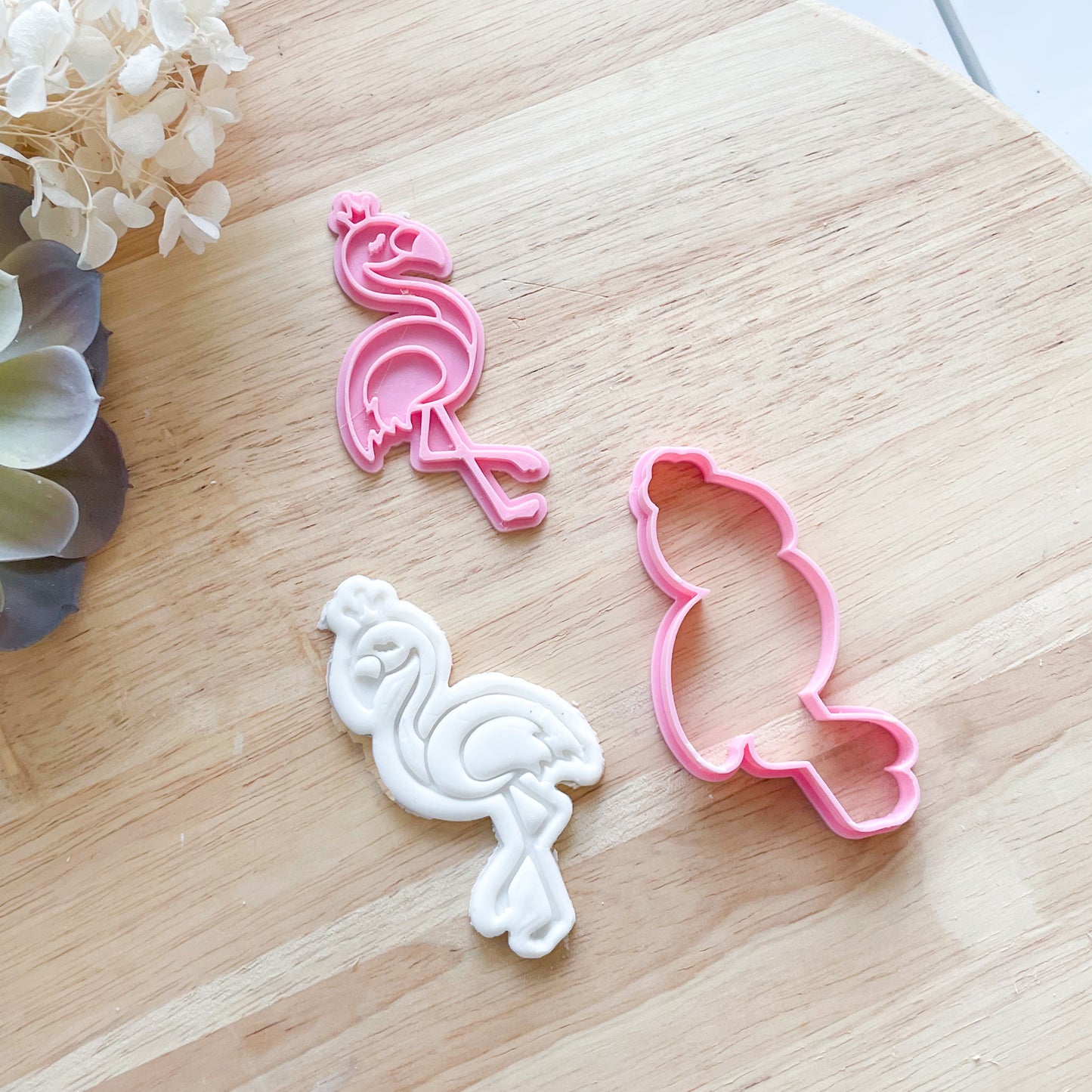 "Flamingo" - Cookie Cutter & Stamp