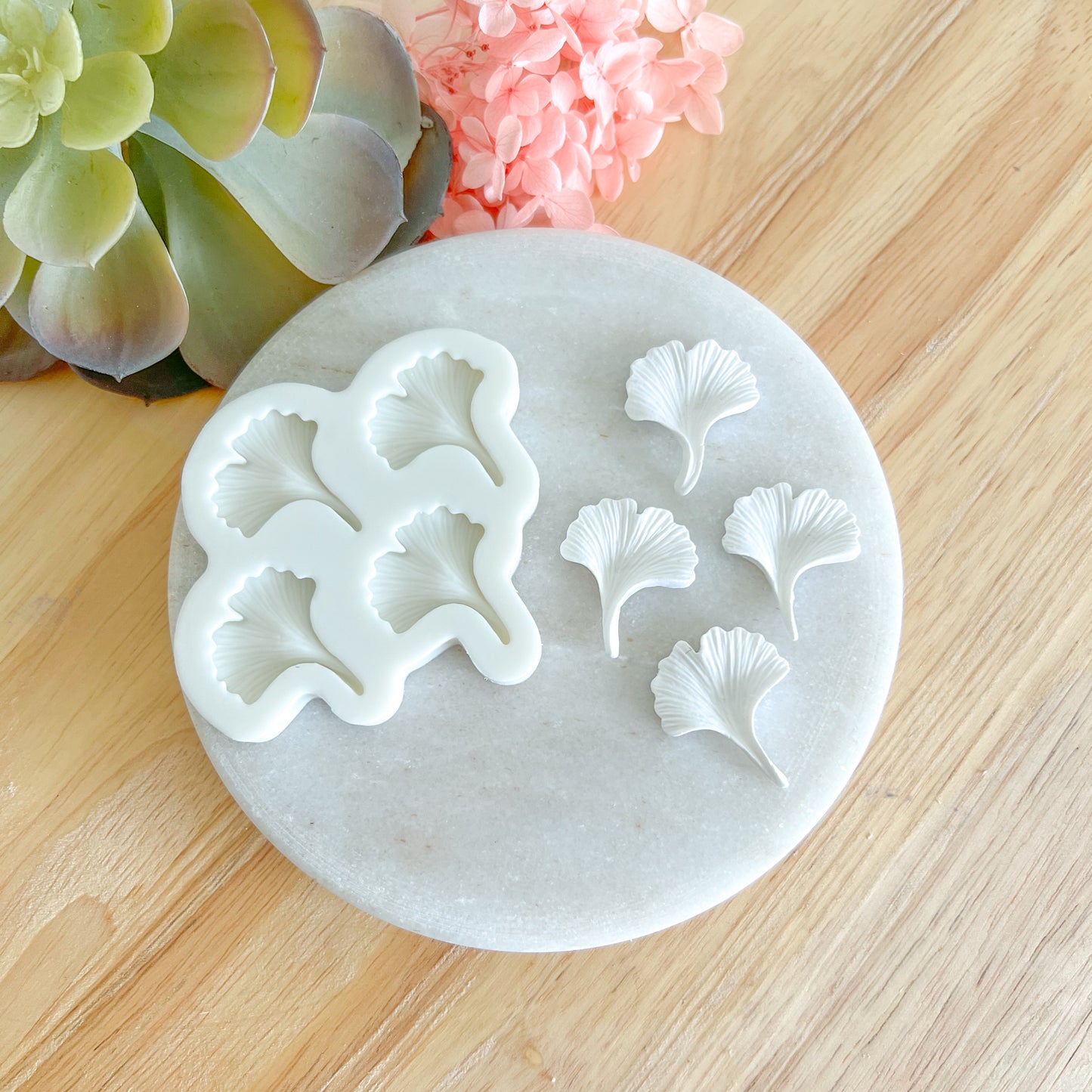 "Ginkgo Leaves" - Silicone Mould